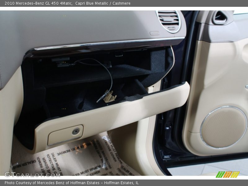Capri Blue Metallic / Cashmere 2010 Mercedes-Benz GL 450 4Matic