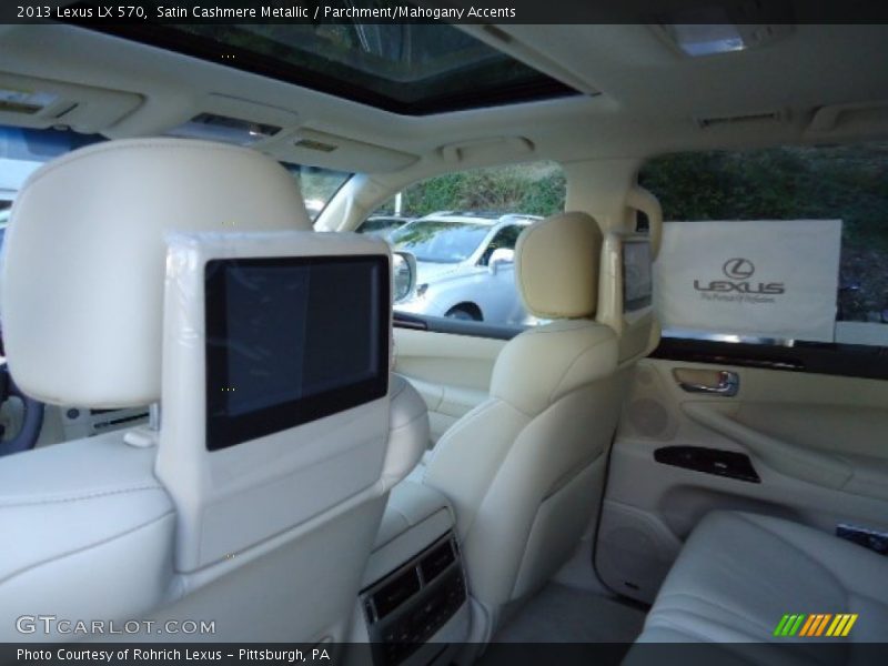 Satin Cashmere Metallic / Parchment/Mahogany Accents 2013 Lexus LX 570