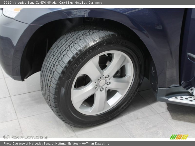 Capri Blue Metallic / Cashmere 2010 Mercedes-Benz GL 450 4Matic
