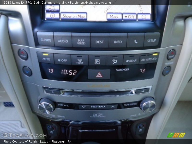 Satin Cashmere Metallic / Parchment/Mahogany Accents 2013 Lexus LX 570