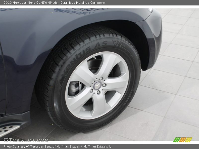 Capri Blue Metallic / Cashmere 2010 Mercedes-Benz GL 450 4Matic