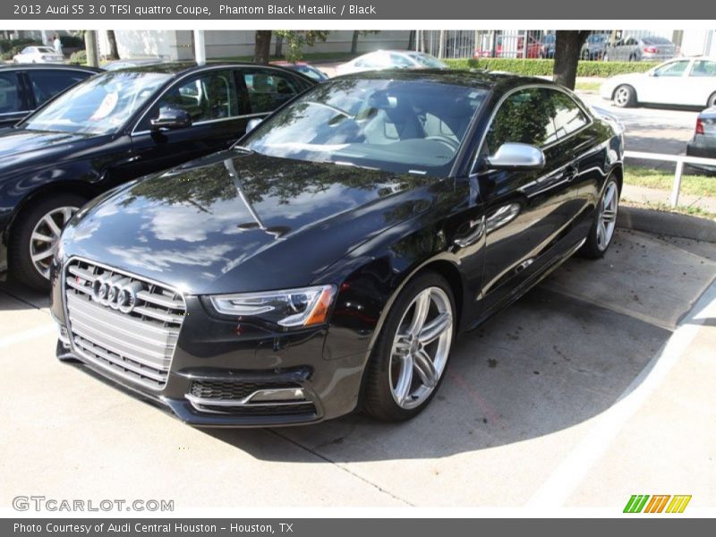 Phantom Black Metallic / Black 2013 Audi S5 3.0 TFSI quattro Coupe