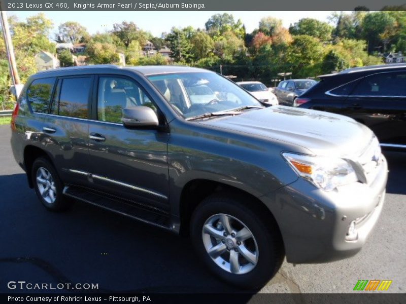 Knights Armor Pearl / Sepia/Auburn Bubinga 2013 Lexus GX 460