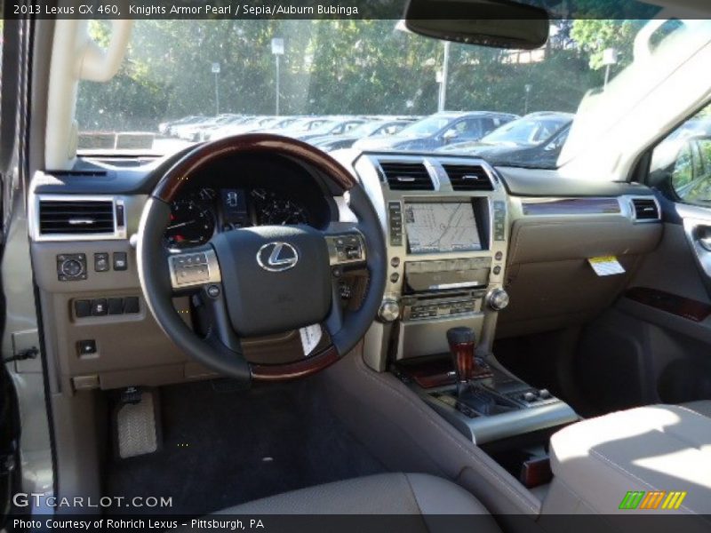 Dashboard of 2013 GX 460