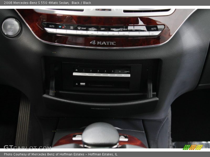 Black / Black 2008 Mercedes-Benz S 550 4Matic Sedan