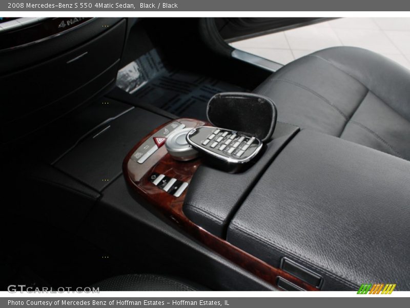 Black / Black 2008 Mercedes-Benz S 550 4Matic Sedan