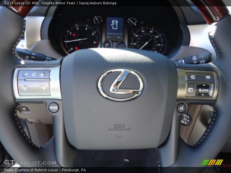 Knights Armor Pearl / Sepia/Auburn Bubinga 2013 Lexus GX 460