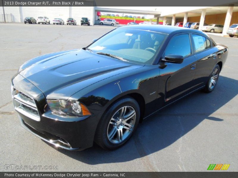 Pitch Black / Black 2013 Dodge Charger R/T