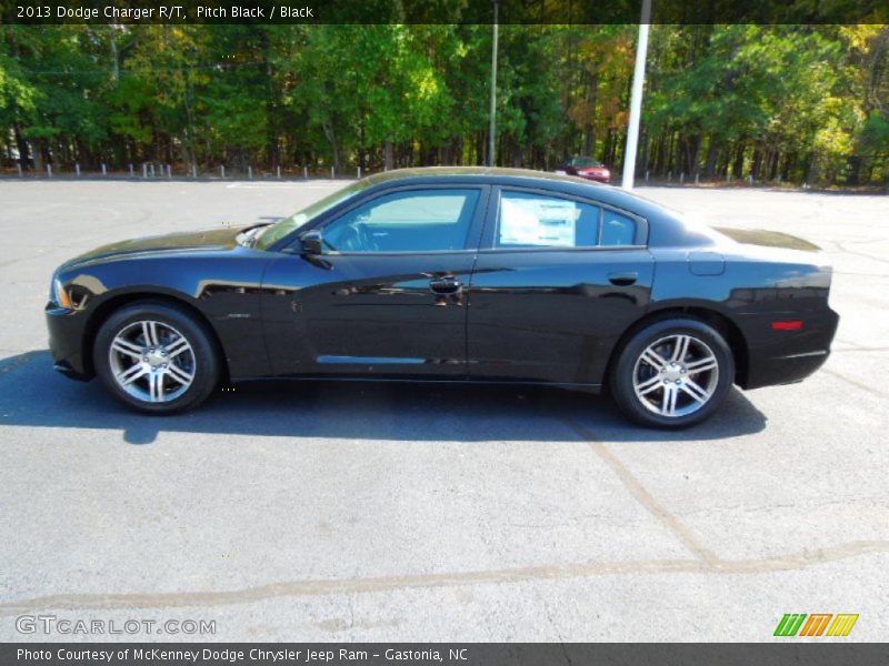 Pitch Black / Black 2013 Dodge Charger R/T