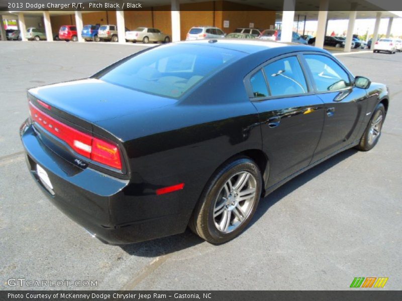 Pitch Black / Black 2013 Dodge Charger R/T