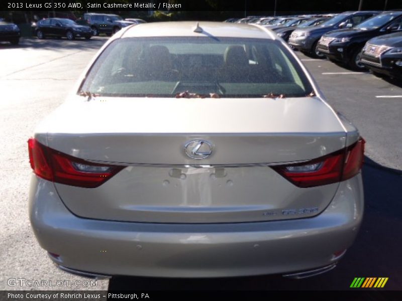 Satin Cashmere Metallic / Flaxen 2013 Lexus GS 350 AWD