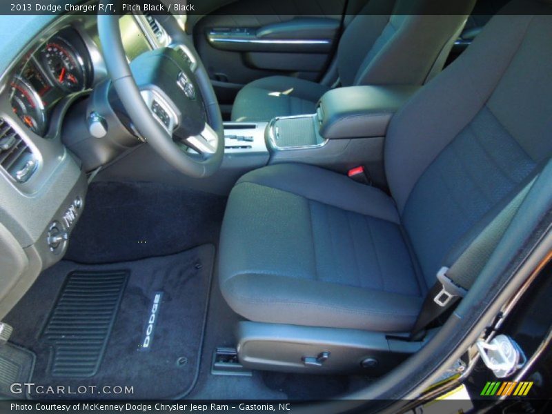 Pitch Black / Black 2013 Dodge Charger R/T