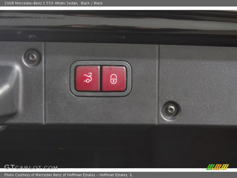 Black / Black 2008 Mercedes-Benz S 550 4Matic Sedan