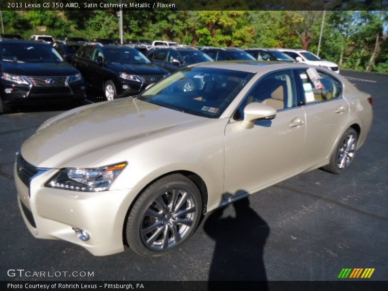 Satin Cashmere Metallic / Flaxen 2013 Lexus GS 350 AWD