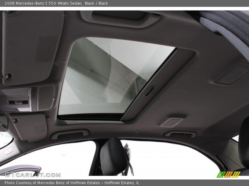 Black / Black 2008 Mercedes-Benz S 550 4Matic Sedan