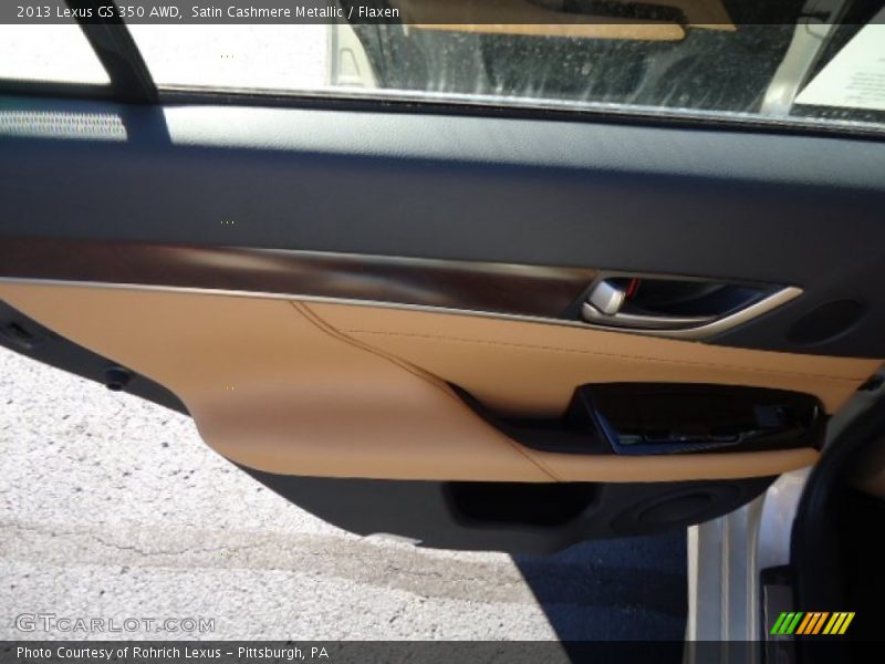 Satin Cashmere Metallic / Flaxen 2013 Lexus GS 350 AWD