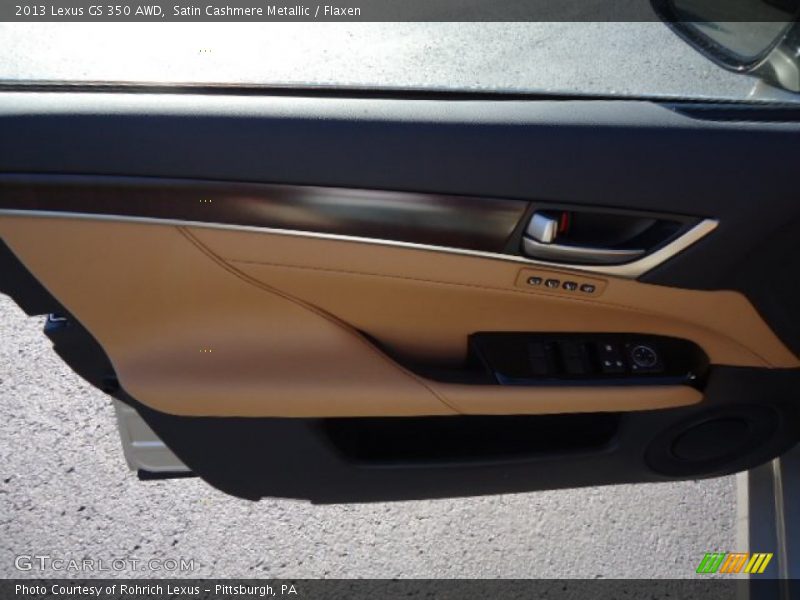 Satin Cashmere Metallic / Flaxen 2013 Lexus GS 350 AWD