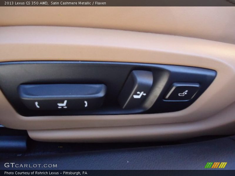 Satin Cashmere Metallic / Flaxen 2013 Lexus GS 350 AWD