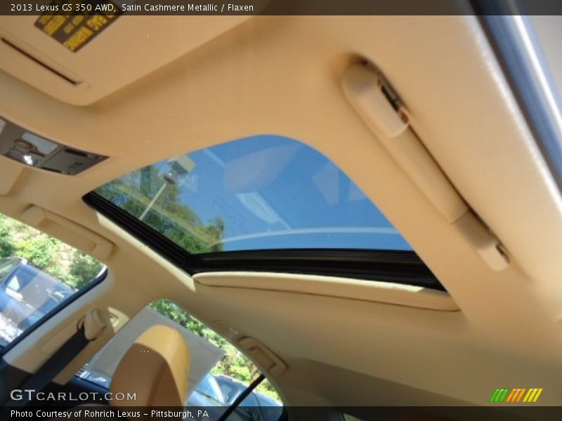 Satin Cashmere Metallic / Flaxen 2013 Lexus GS 350 AWD