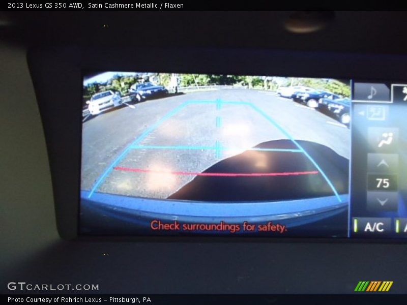 Satin Cashmere Metallic / Flaxen 2013 Lexus GS 350 AWD