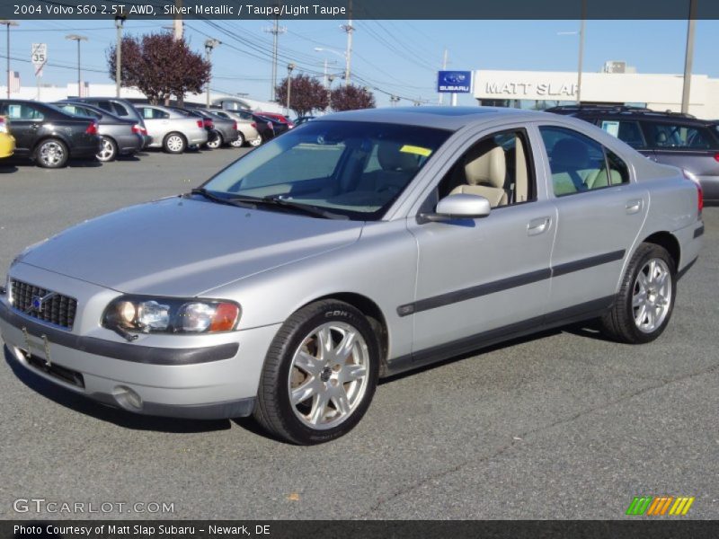 Silver Metallic / Taupe/Light Taupe 2004 Volvo S60 2.5T AWD