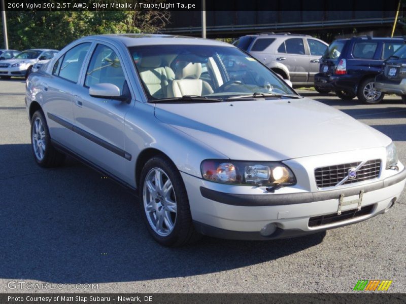 Silver Metallic / Taupe/Light Taupe 2004 Volvo S60 2.5T AWD