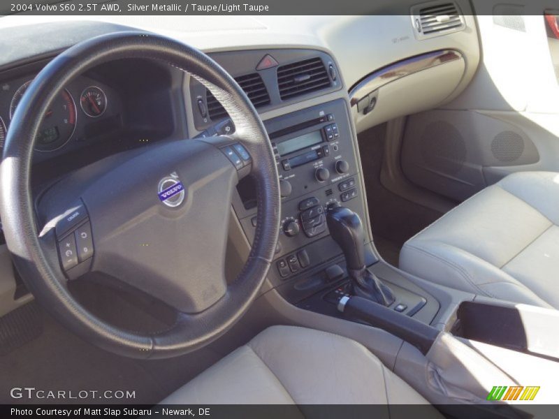 Silver Metallic / Taupe/Light Taupe 2004 Volvo S60 2.5T AWD