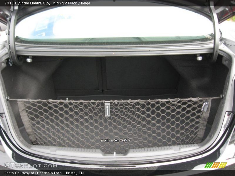 Midnight Black / Beige 2013 Hyundai Elantra GLS