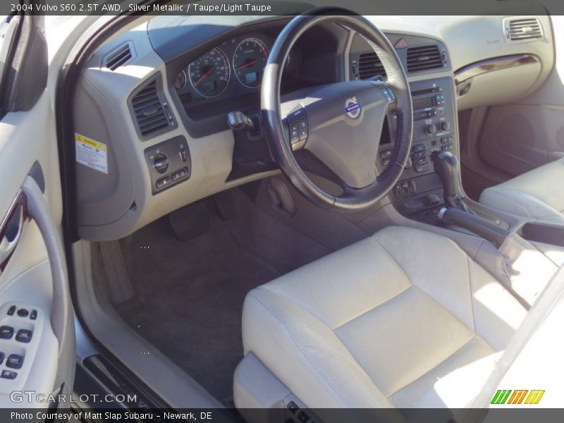 Silver Metallic / Taupe/Light Taupe 2004 Volvo S60 2.5T AWD