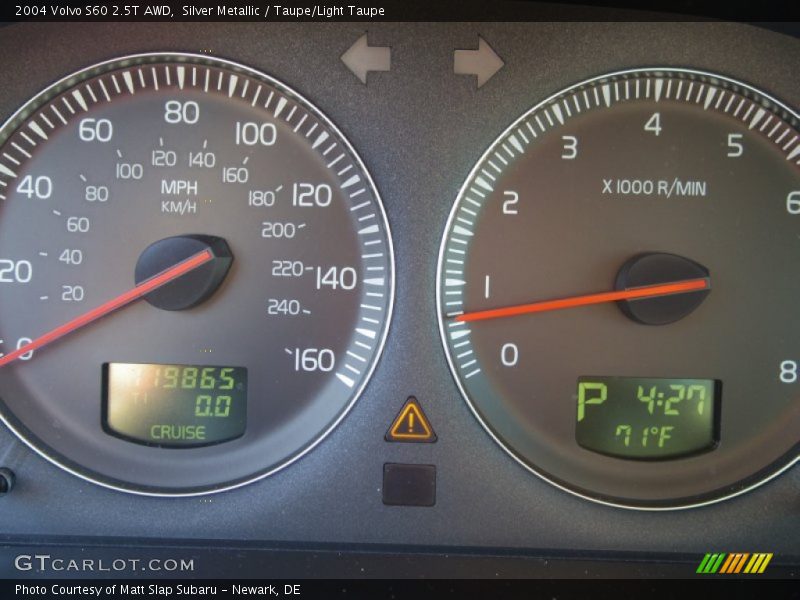 Silver Metallic / Taupe/Light Taupe 2004 Volvo S60 2.5T AWD