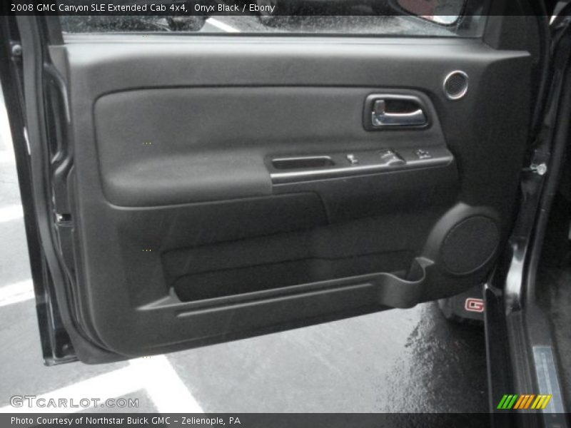 Onyx Black / Ebony 2008 GMC Canyon SLE Extended Cab 4x4