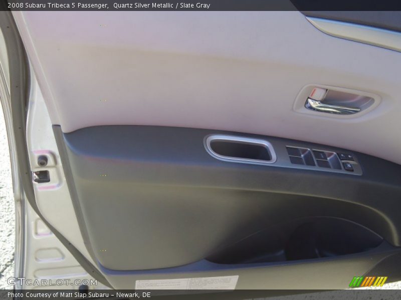 Quartz Silver Metallic / Slate Gray 2008 Subaru Tribeca 5 Passenger