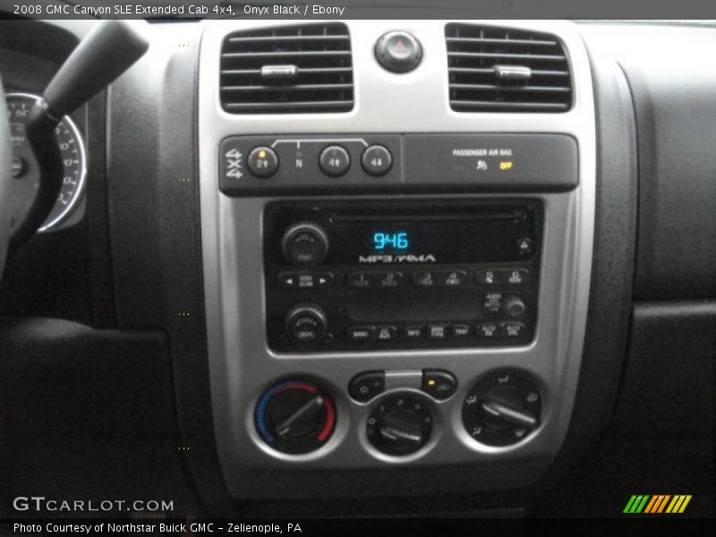 Onyx Black / Ebony 2008 GMC Canyon SLE Extended Cab 4x4