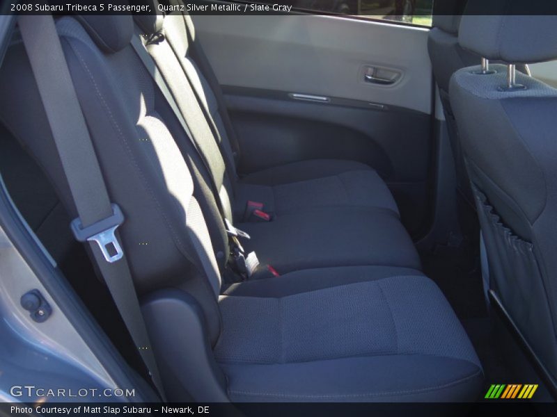 Quartz Silver Metallic / Slate Gray 2008 Subaru Tribeca 5 Passenger