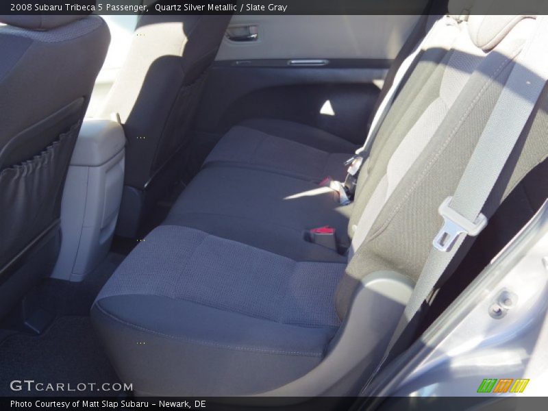 Quartz Silver Metallic / Slate Gray 2008 Subaru Tribeca 5 Passenger
