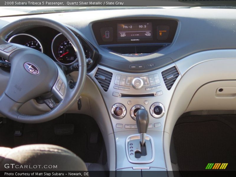 Quartz Silver Metallic / Slate Gray 2008 Subaru Tribeca 5 Passenger