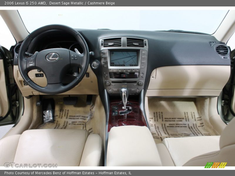 Desert Sage Metallic / Cashmere Beige 2006 Lexus IS 250 AWD