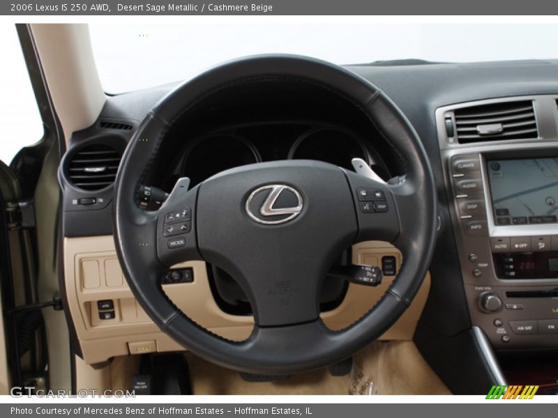 Desert Sage Metallic / Cashmere Beige 2006 Lexus IS 250 AWD