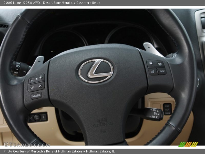 Desert Sage Metallic / Cashmere Beige 2006 Lexus IS 250 AWD