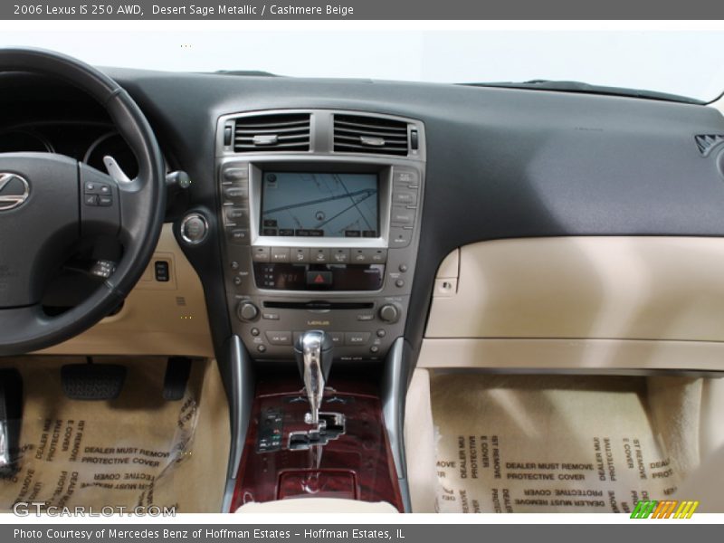 Desert Sage Metallic / Cashmere Beige 2006 Lexus IS 250 AWD