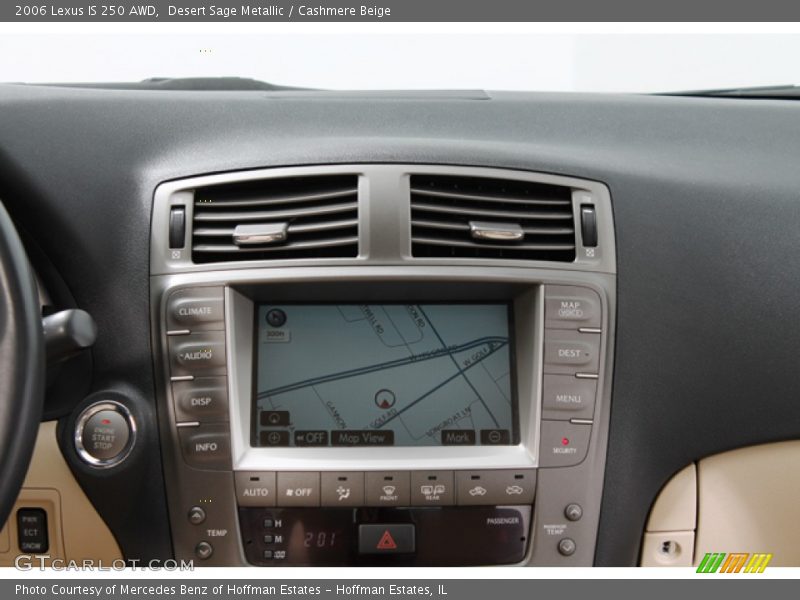 Desert Sage Metallic / Cashmere Beige 2006 Lexus IS 250 AWD