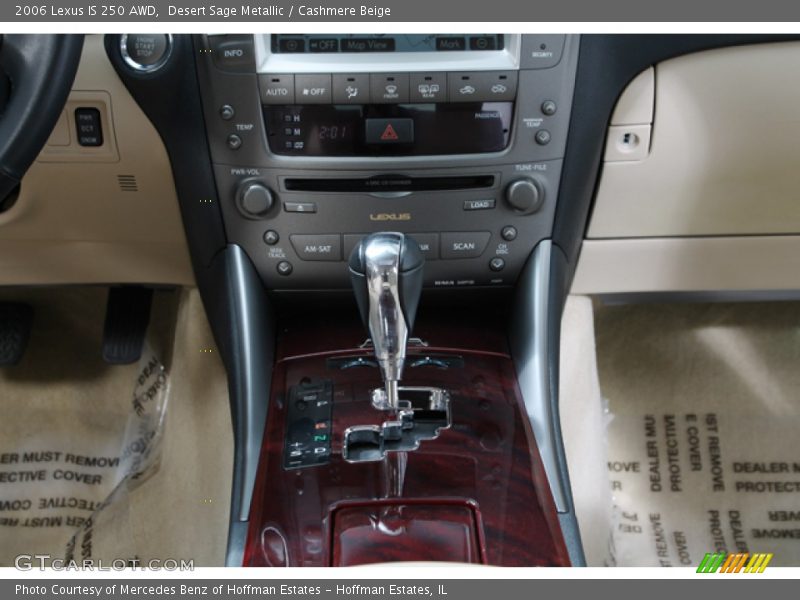 Desert Sage Metallic / Cashmere Beige 2006 Lexus IS 250 AWD