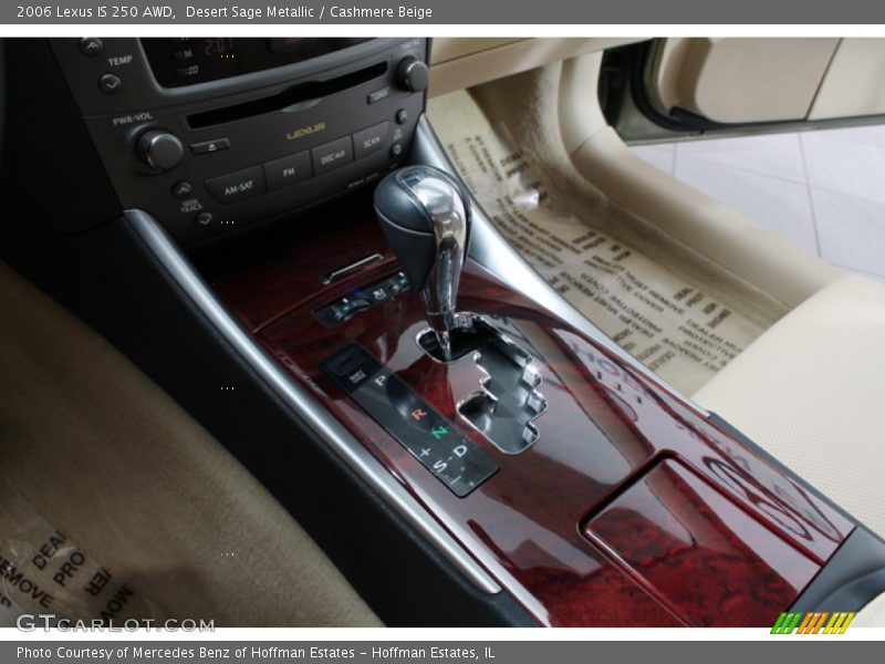 Desert Sage Metallic / Cashmere Beige 2006 Lexus IS 250 AWD