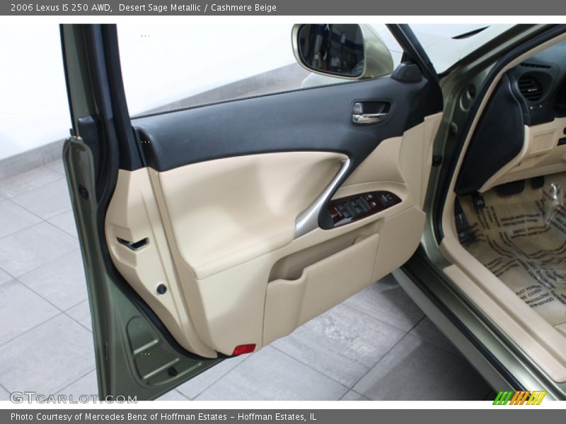 Desert Sage Metallic / Cashmere Beige 2006 Lexus IS 250 AWD