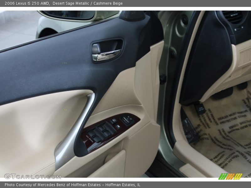 Desert Sage Metallic / Cashmere Beige 2006 Lexus IS 250 AWD