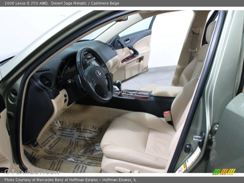 Desert Sage Metallic / Cashmere Beige 2006 Lexus IS 250 AWD