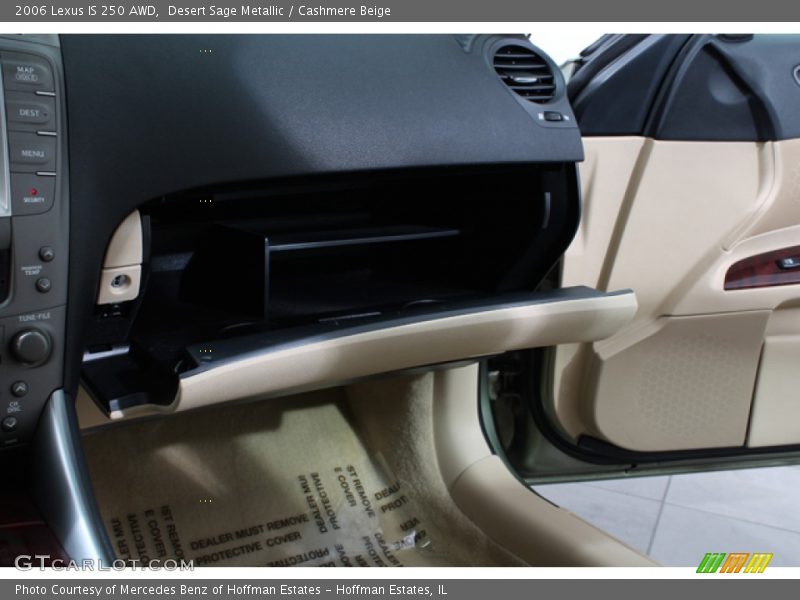 Desert Sage Metallic / Cashmere Beige 2006 Lexus IS 250 AWD