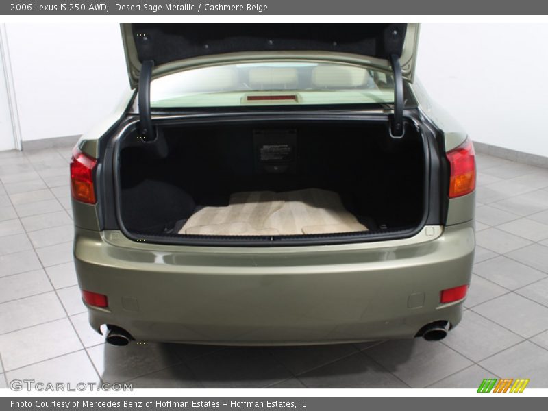Desert Sage Metallic / Cashmere Beige 2006 Lexus IS 250 AWD