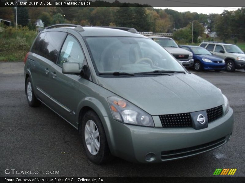Jade Metallic / Beige 2006 Nissan Quest 3.5 SL