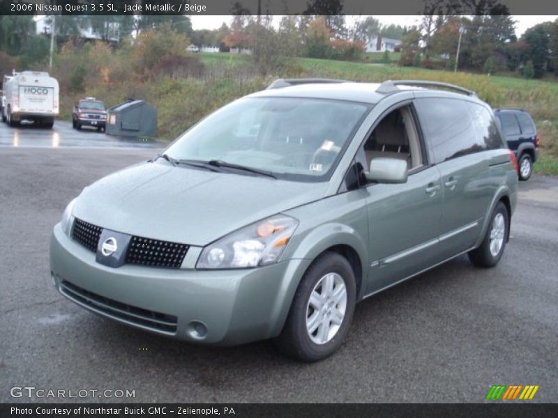 Jade Metallic / Beige 2006 Nissan Quest 3.5 SL